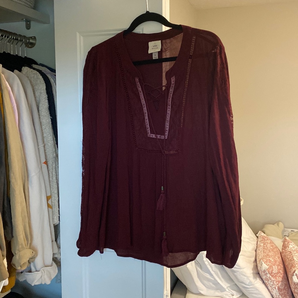 Knox rose top
